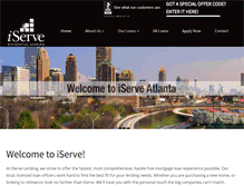 Tablet Screenshot of iserveatlanta.com